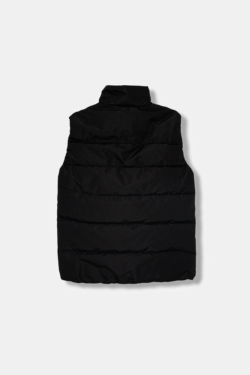 Детский пуховой безрукавник HUGO цвет чёрный G00482 Детский пуховой безрукавник HUGO цвет чёрный G00482