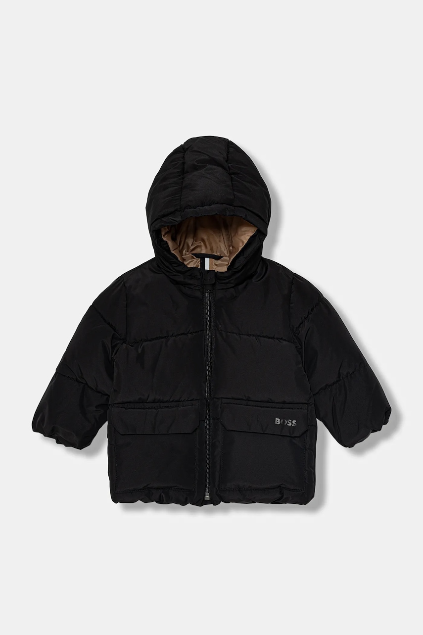 BOSS geacă bebe culoarea negru, J52476