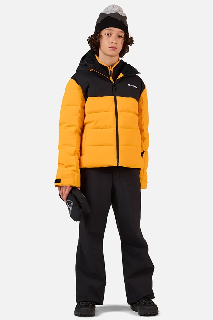 Детская лыжная куртка Rossignol SIZ QUILTED цвет жёлтый RLOYJ02
