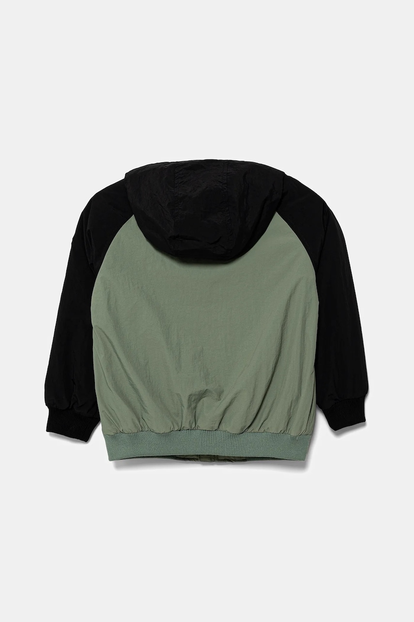 Детская куртка United Colors of Benetton цвет серый 2IGGCN06J Детская куртка United Colors of Benetton цвет серый 2IGGCN06J