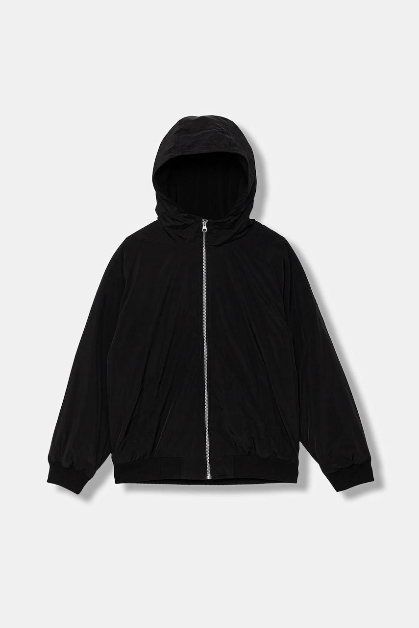 United Colors of Benetton geacă copii culoarea negru, 2IGGCN06J