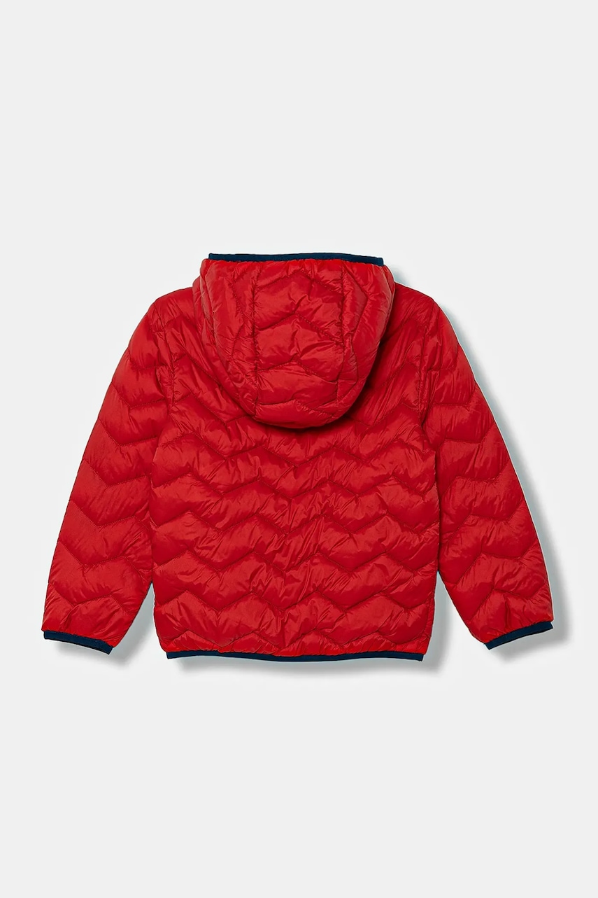 Детская куртка United Colors of Benetton цвет красный 2TWDGN02V Детская куртка United Colors of Benetton цвет красный 2TWDGN02V