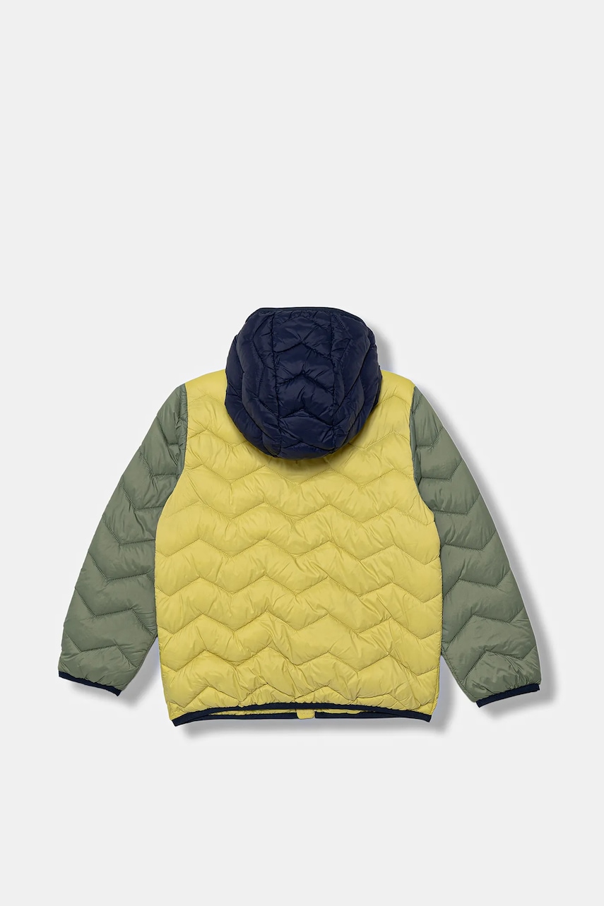 Детская куртка United Colors of Benetton цвет зелёный 2TWDGN02V Детская куртка United Colors of Benetton цвет зелёный 2TWDGN02V