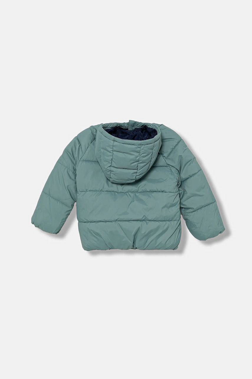 Детская куртка United Colors of Benetton цвет бирюзовый 2WU0GN02W Детская куртка United Colors of Benetton цвет бирюзовый 2WU0GN02W