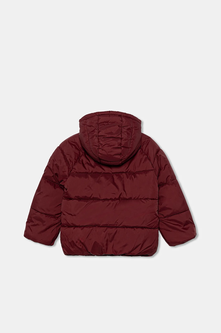 Детская куртка United Colors of Benetton цвет бордовый 2WU0GN02W Детская куртка United Colors of Benetton цвет бордовый 2WU0GN02W