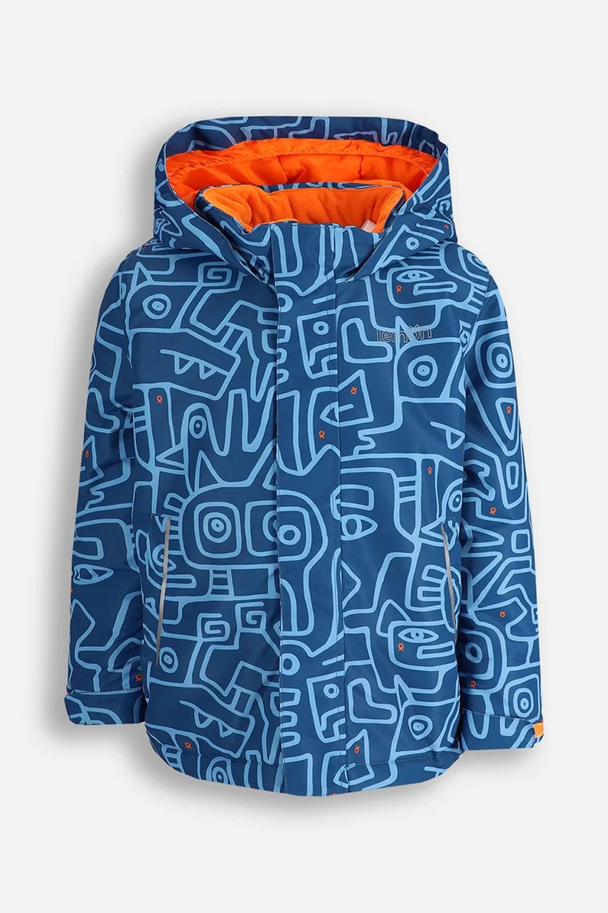 Lemon Explore geacă de schi pentru copii culoarea bleumarin, OUTERWEAR SNOW&SKI BOY