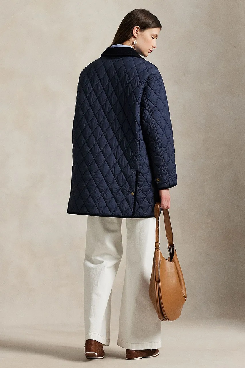 Куртка Polo Ralph Lauren цвет синий демисезонная 211971180