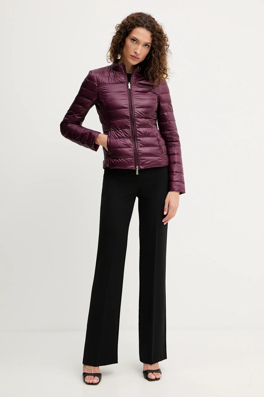 Куртка Patrizia Pepe цвет бордовый демисезонная 8O0178 A631