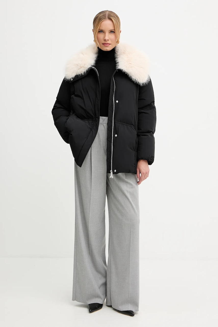 Куртка Patrizia Pepe цвет чёрный демисезонная 8O0194 A629 Куртка Patrizia Pepe цвет чёрный демисезонная 8O0194 A629