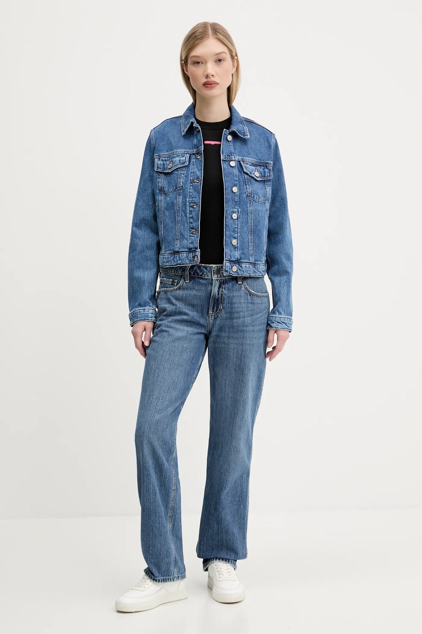 Джинсовая куртка Tommy Jeans переходная DW0DW21414 Джинсовая куртка Tommy Jeans переходная DW0DW21414