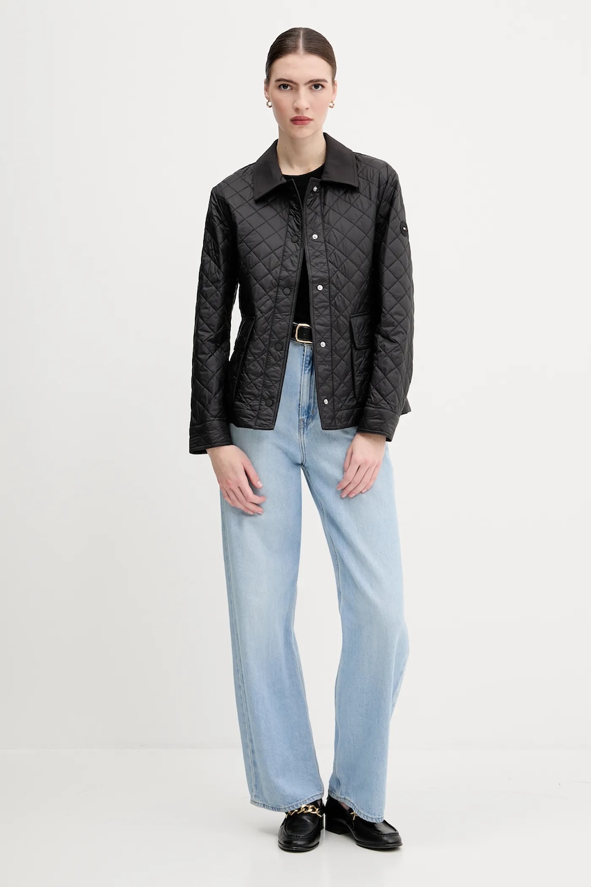 Куртка Tommy Hilfiger цвет чёрный переходная WW0WW45641 Куртка Tommy Hilfiger цвет чёрный переходная WW0WW45641
