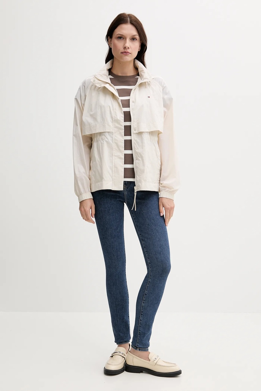 Куртка Tommy Hilfiger цвет бежевый переходная WW0WW46444