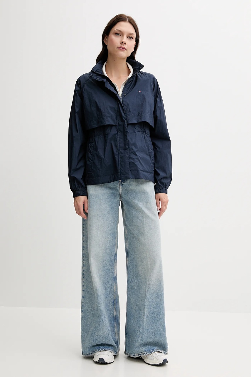 Куртка Tommy Hilfiger цвет синий переходная WW0WW46444