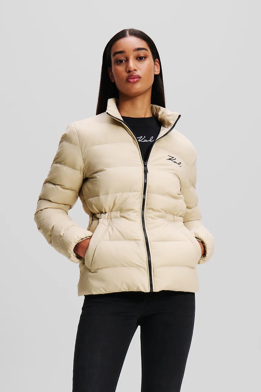 Karl Lagerfeld geacă culoarea negru, A1W15049