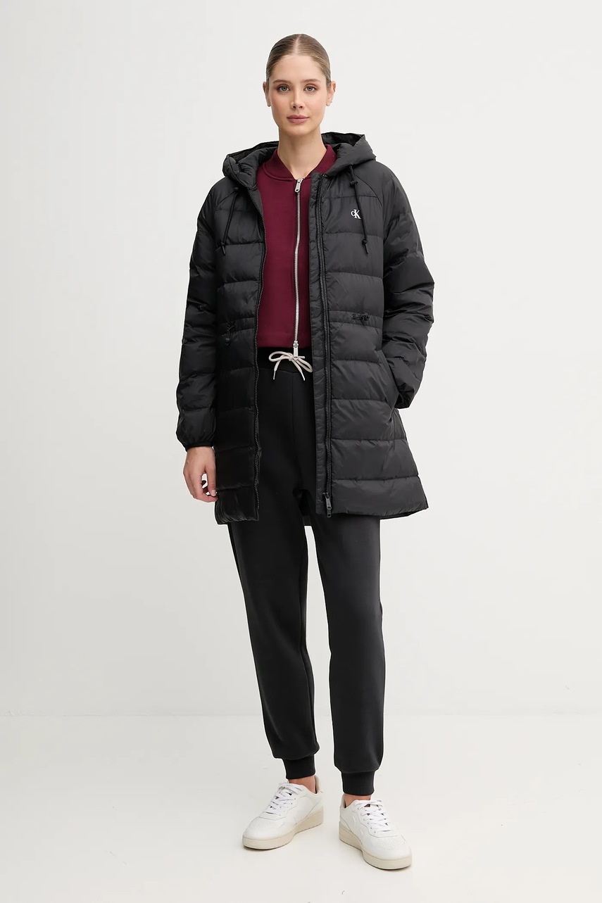 Куртка Calvin Klein Jeans цвет чёрный демисезонная LV047C523G