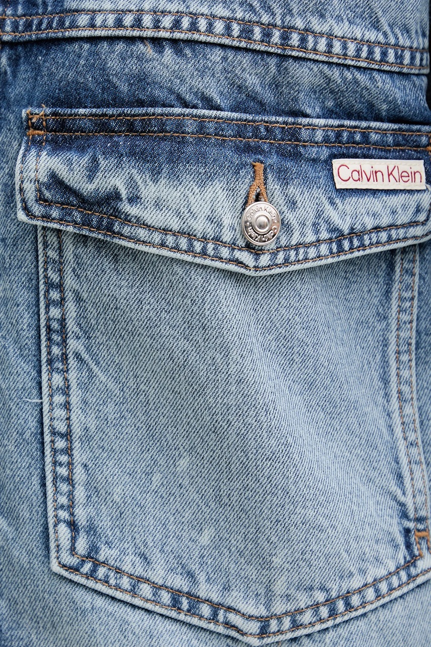 Τζιν μπουφάν Calvin Klein Jeans φωτογραφία