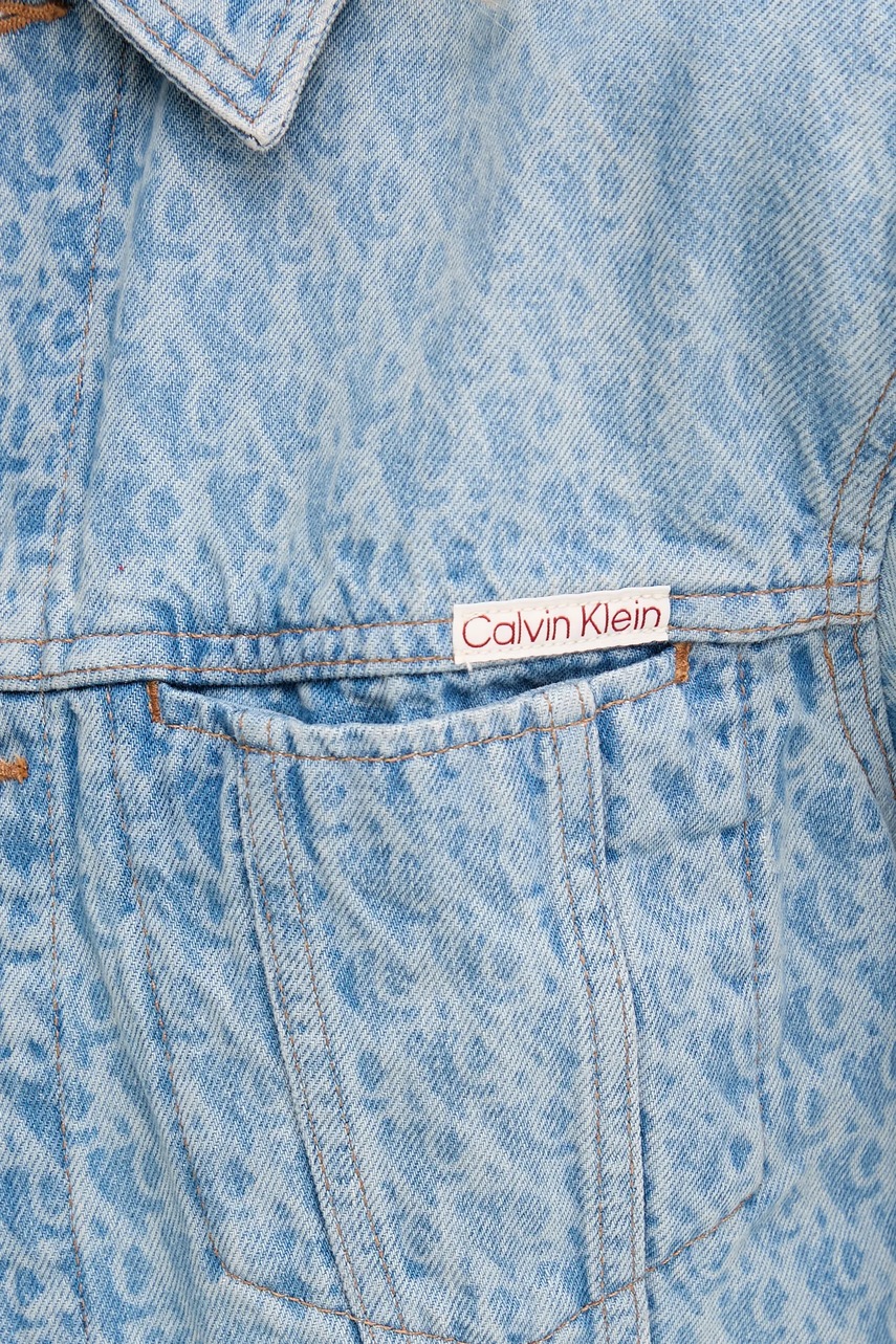 Τζιν μπουφάν Calvin Klein Jeans φωτογραφία