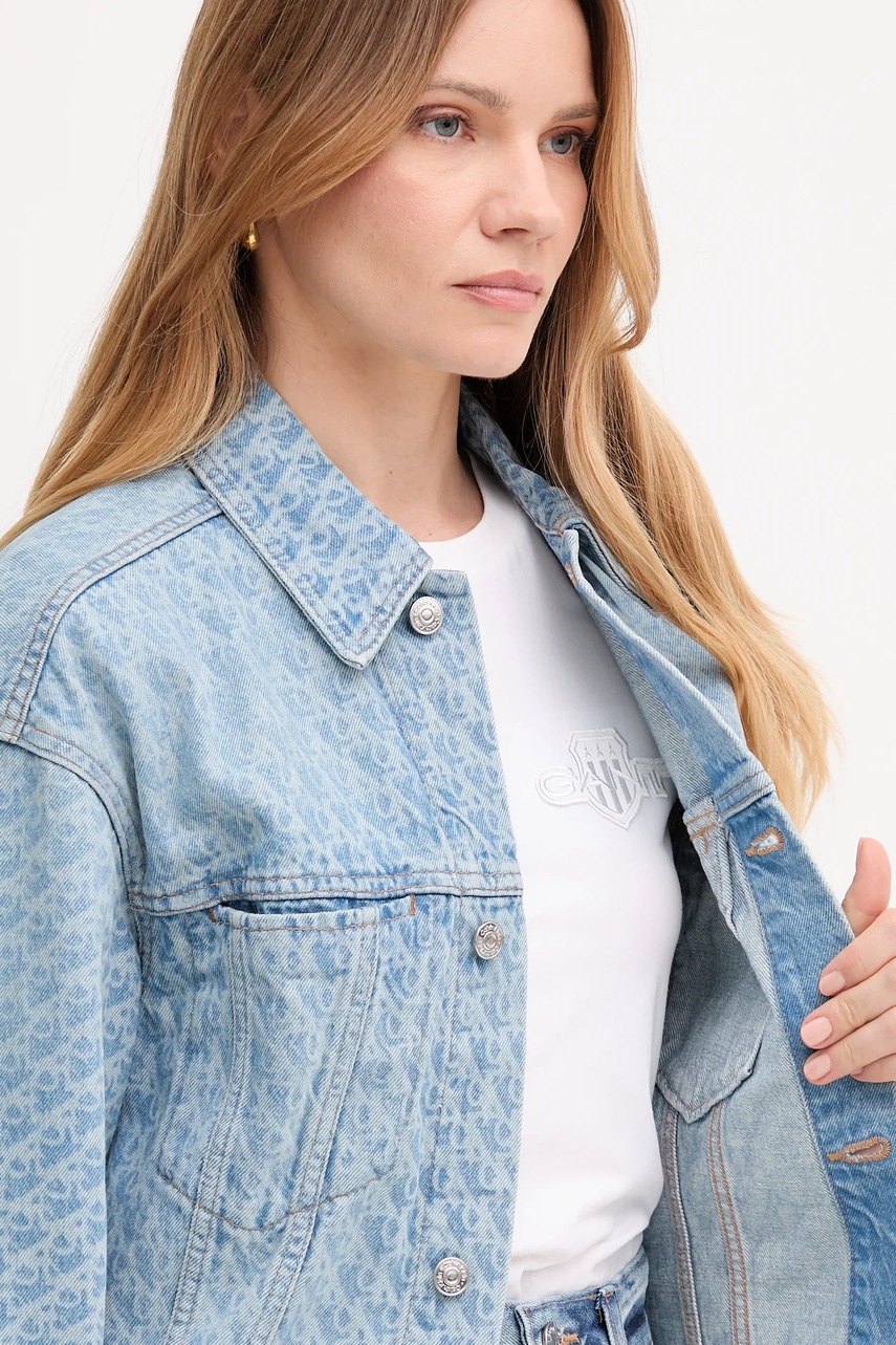 Τζιν μπουφάν Calvin Klein Jeans φωτογραφία