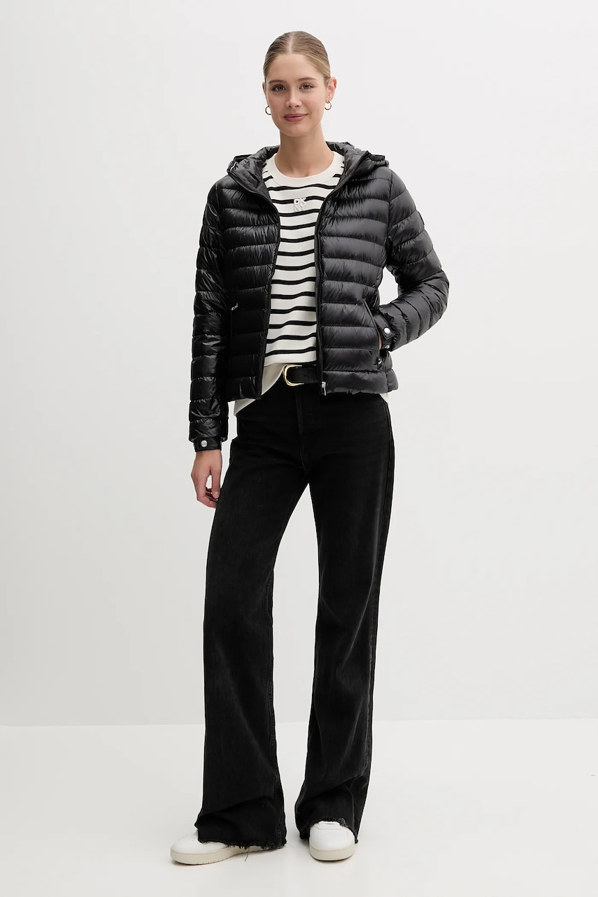 Пуховая куртка Tommy Hilfiger цвет чёрный переходная WW0WW46788 Пуховая куртка Tommy Hilfiger цвет чёрный переходная WW0WW46788