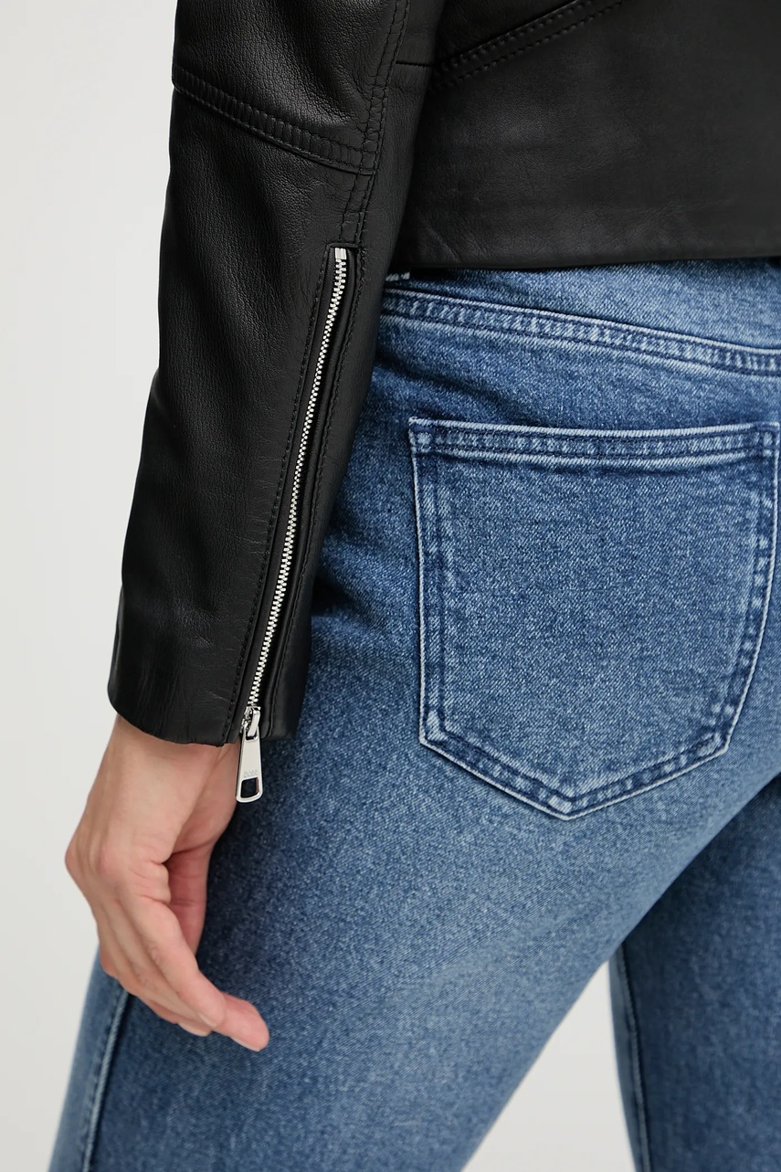 Kožená bunda BOSS Orange C Saleste1 (obrázek 5)