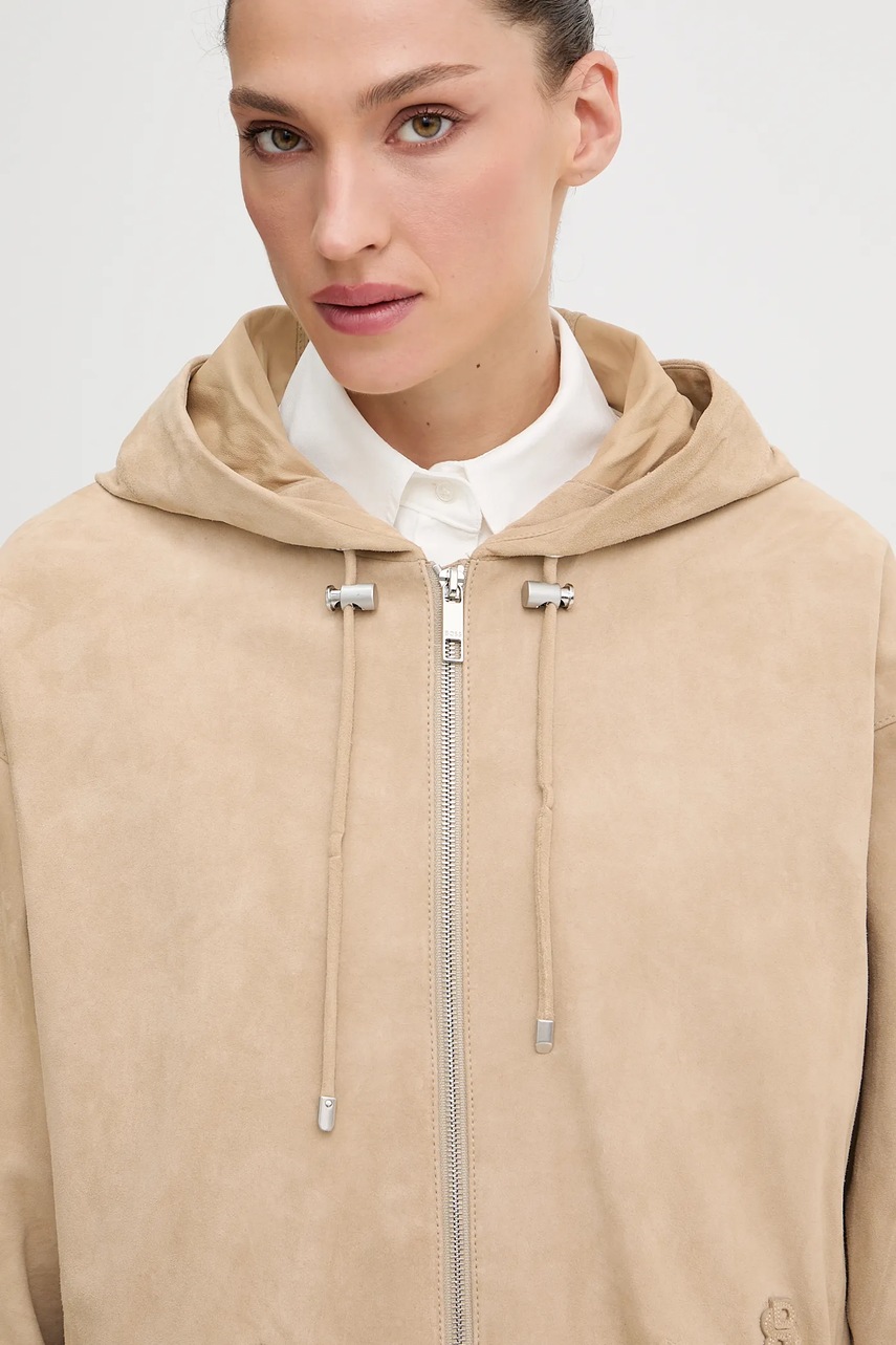 Semišová bunda BOSS Salasa (obrázek 5)