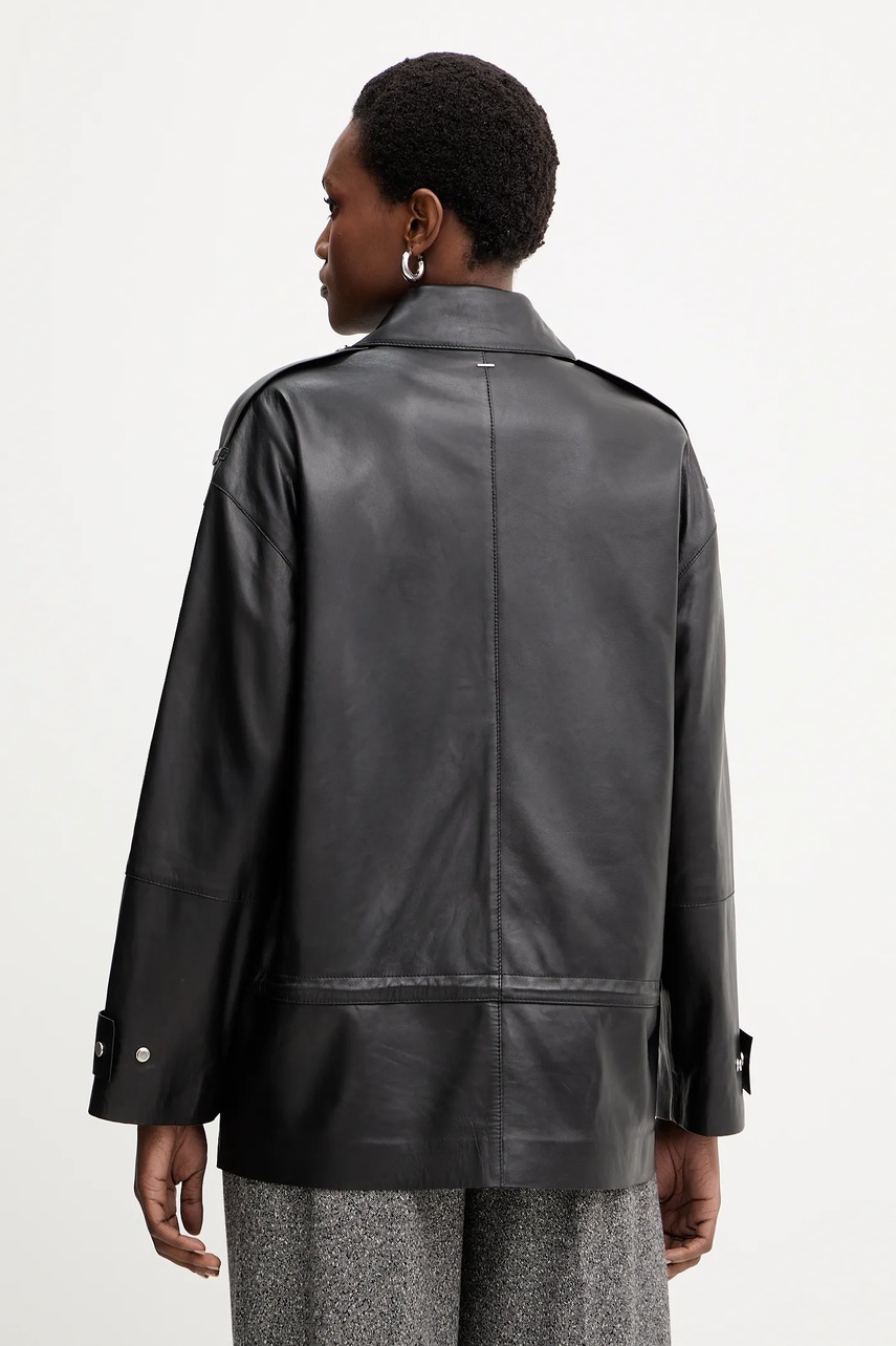 Kožená bunda BOSS Salaha (obrázek 3)