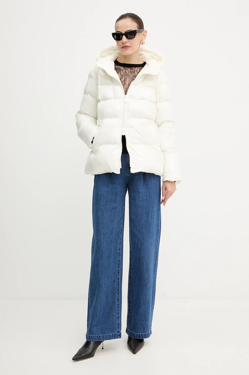 Куртка Pinko цвет белый зимняя 101597 A2P7