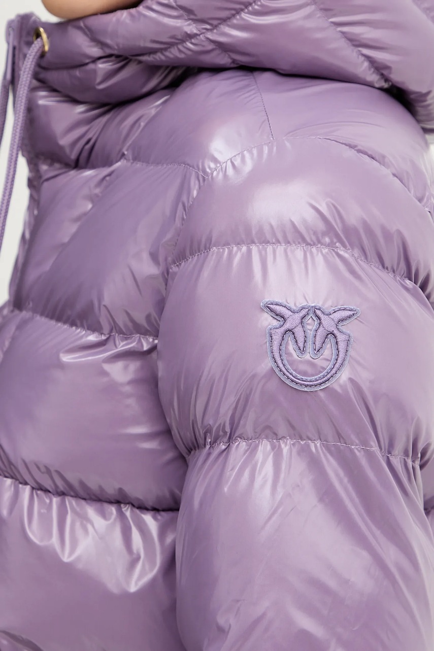 Μπουφάν Pinko χρώμα: μοβ, 101597 A2P7 φωτογραφία