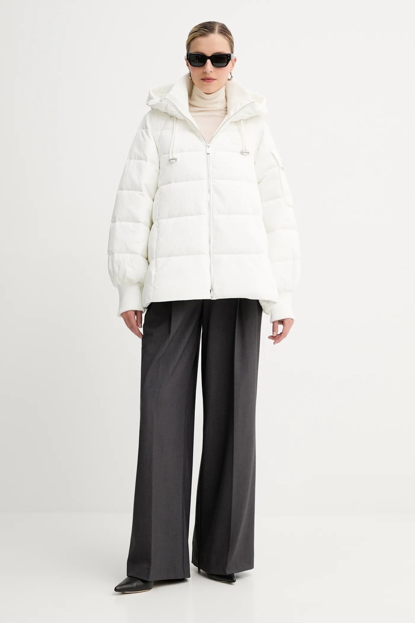 Куртка Pinko цвет белый зимняя 105384 A2PE