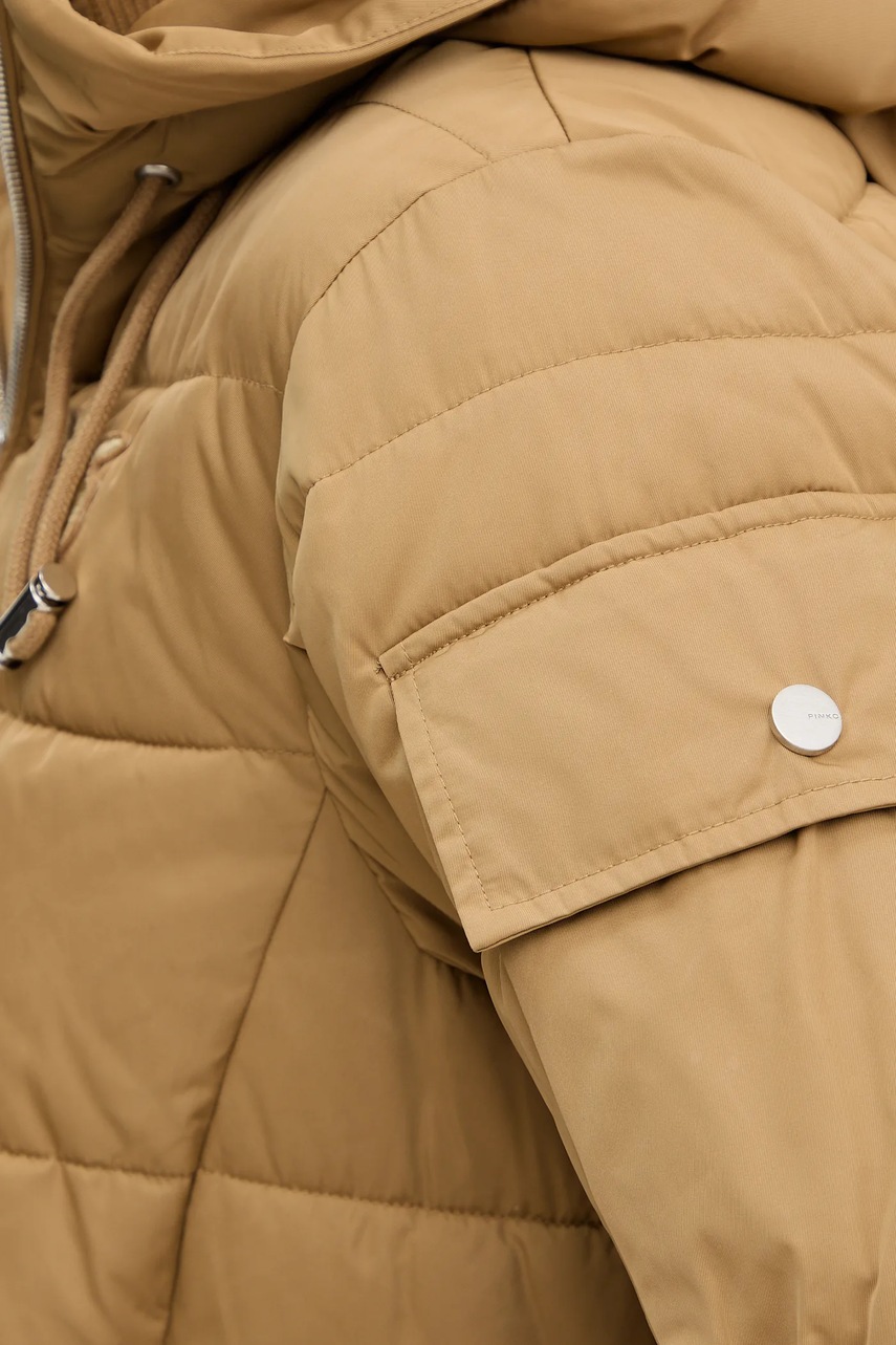 Μπουφάν Pinko χρώμα: πράσινο, 105384 A2PE φωτογραφία