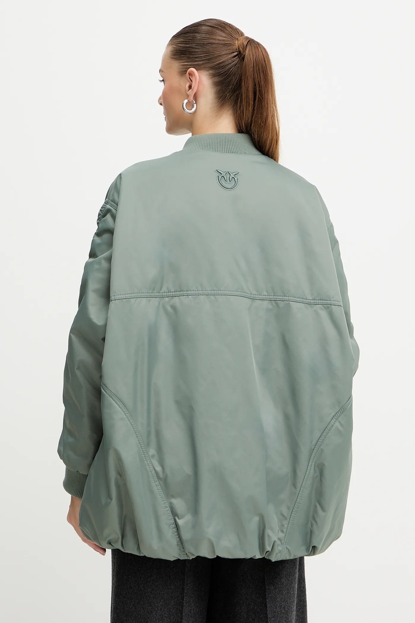 Μπουφάν Pinko χρώμα: πράσινο, 105340 A2OL φωτογραφία