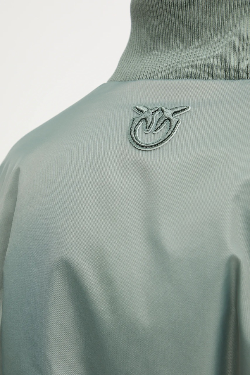 Μπουφάν bomber Pinko χρώμα: πράσινο, 105339 A2OI φωτογραφία