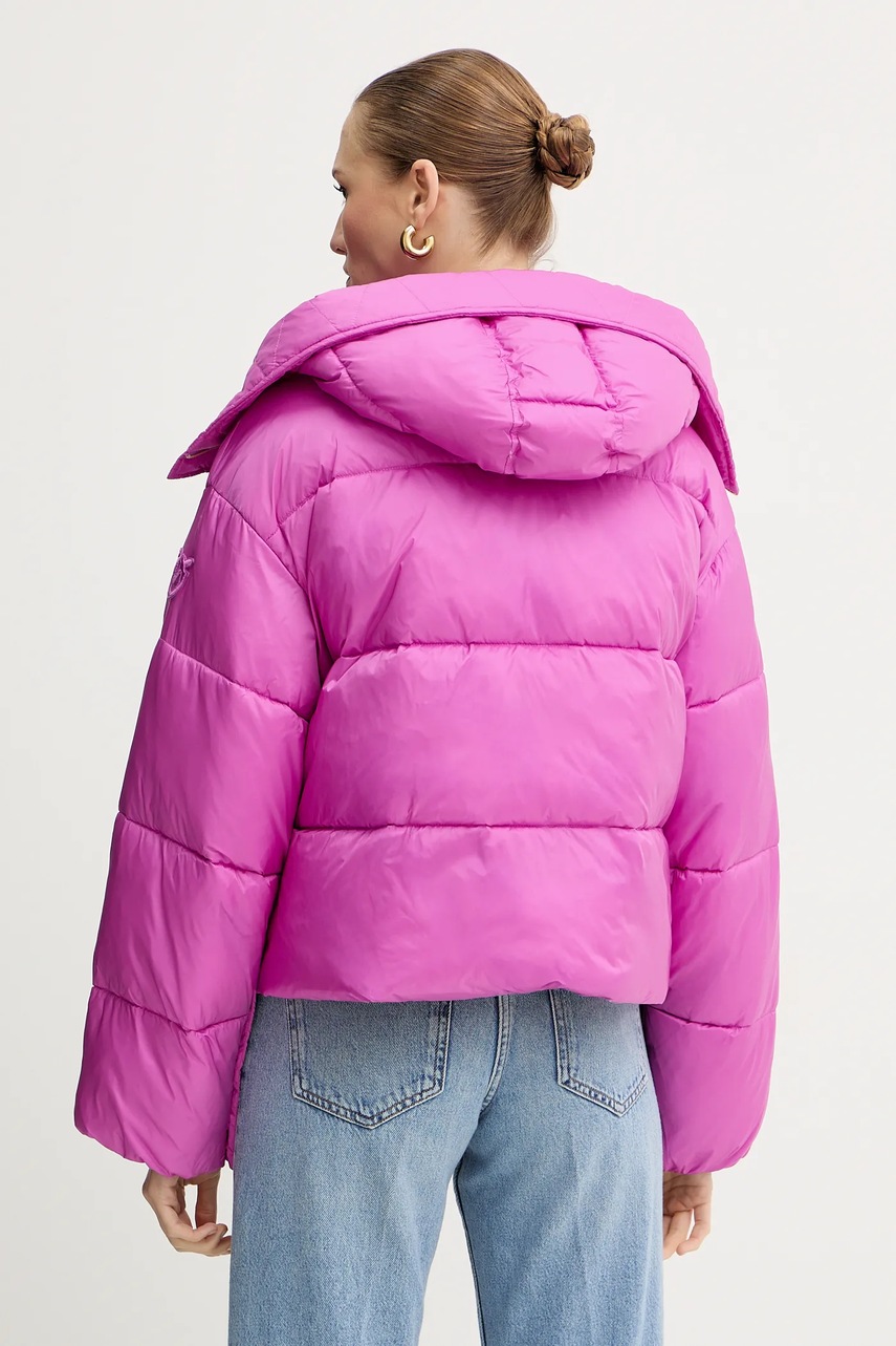 Μπουφάν Pinko χρώμα: ροζ, 105656 A2TF φωτογραφία