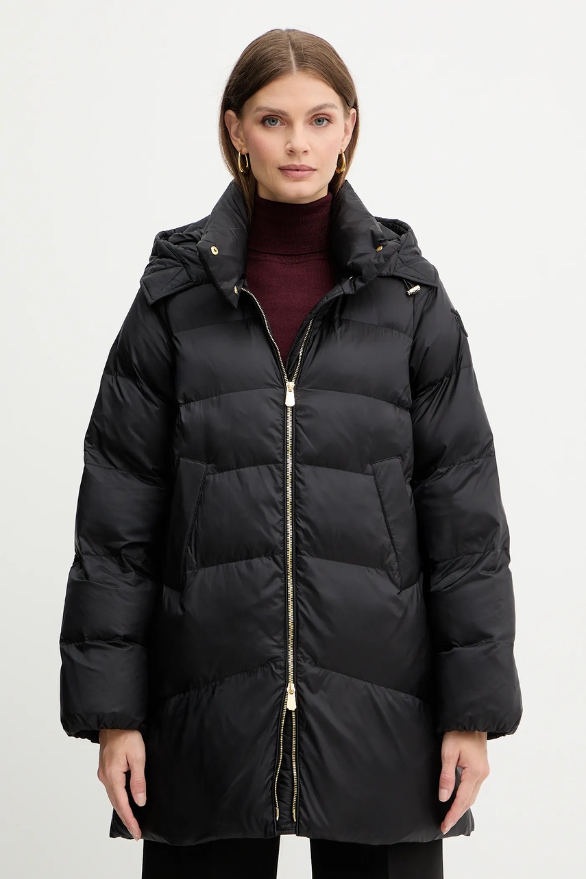 Μπουφάν Pinko χρώμα: μαύρο, 105720 A2TF