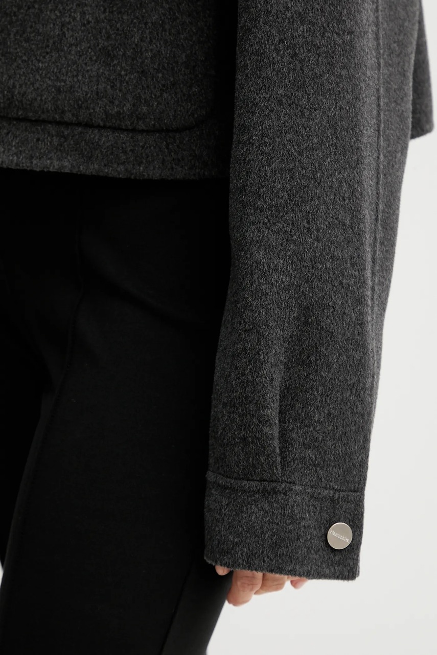 Bunda s příměsí vlny Nanushka (obrázek 5)