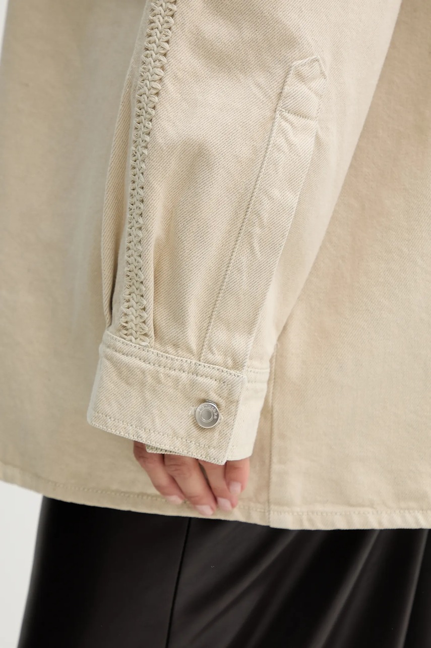 Τζιν πουκάμισο Nanushka φωτογραφία