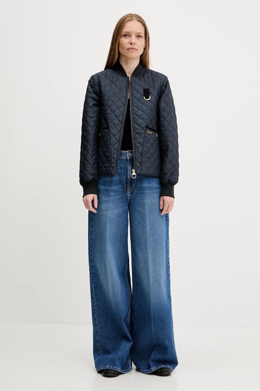 Куртка Barbour REYNA цвет синий демисезонная LQU1826 Куртка Barbour REYNA цвет синий демисезонная LQU1826