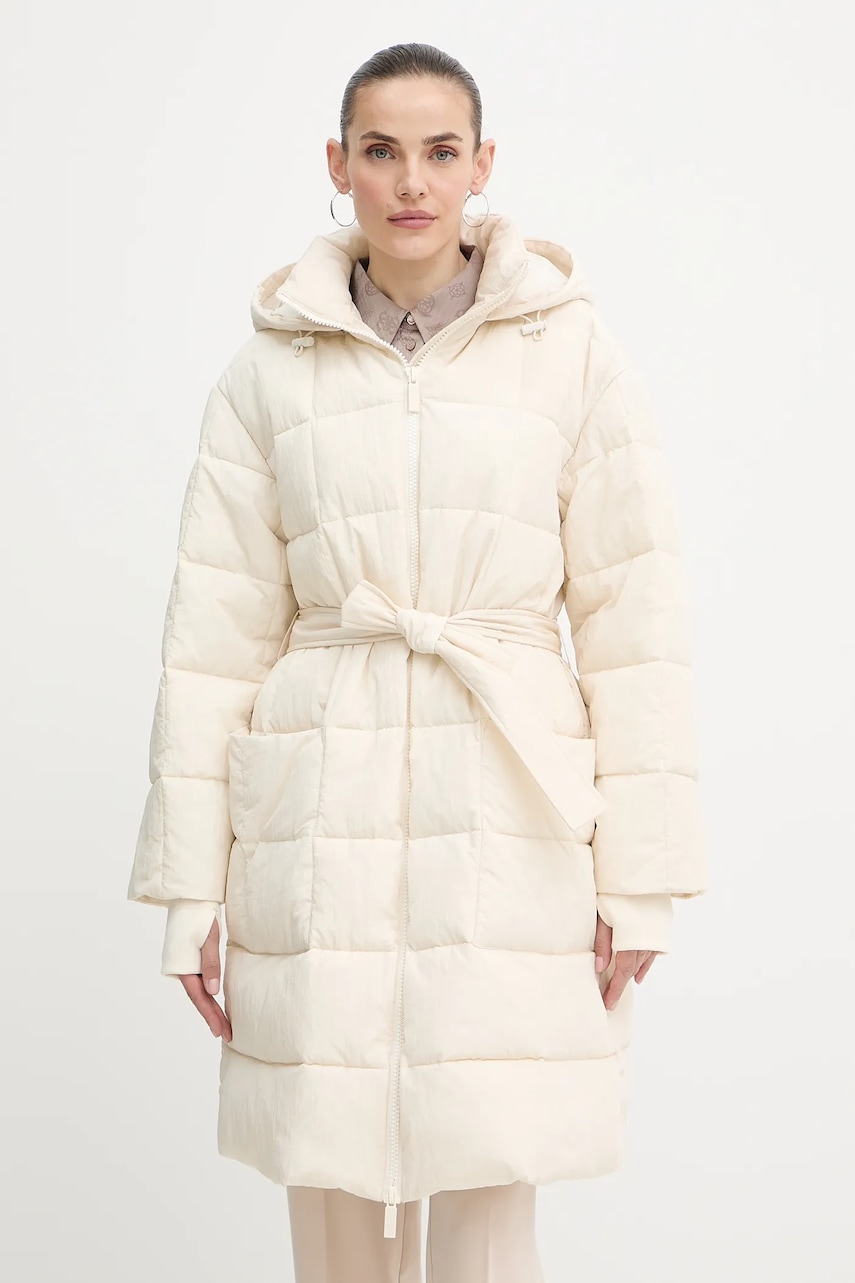 Armani Exchange geacă culoarea bej, de iarna, XW000649 AF16207