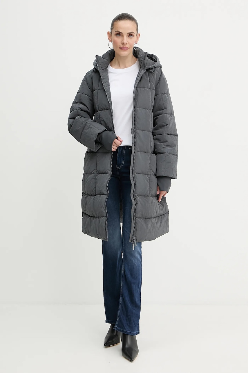 Куртка Armani Exchange цвет серый зимняя XW000649 AF16207 Куртка Armani Exchange цвет серый зимняя XW000649 AF16207