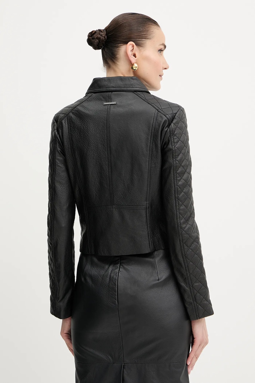 Kožená bunda Armani Exchange (obrázek 3)