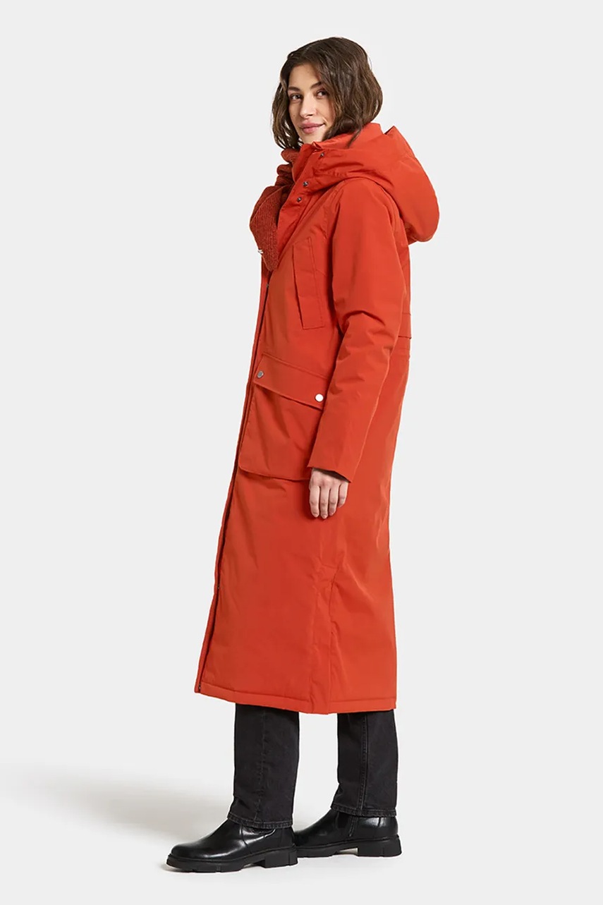 Дождевик Didriksons MELODY цвет оранжевый демисезонная 505851 Дождевик Didriksons MELODY цвет оранжевый демисезонная 505851