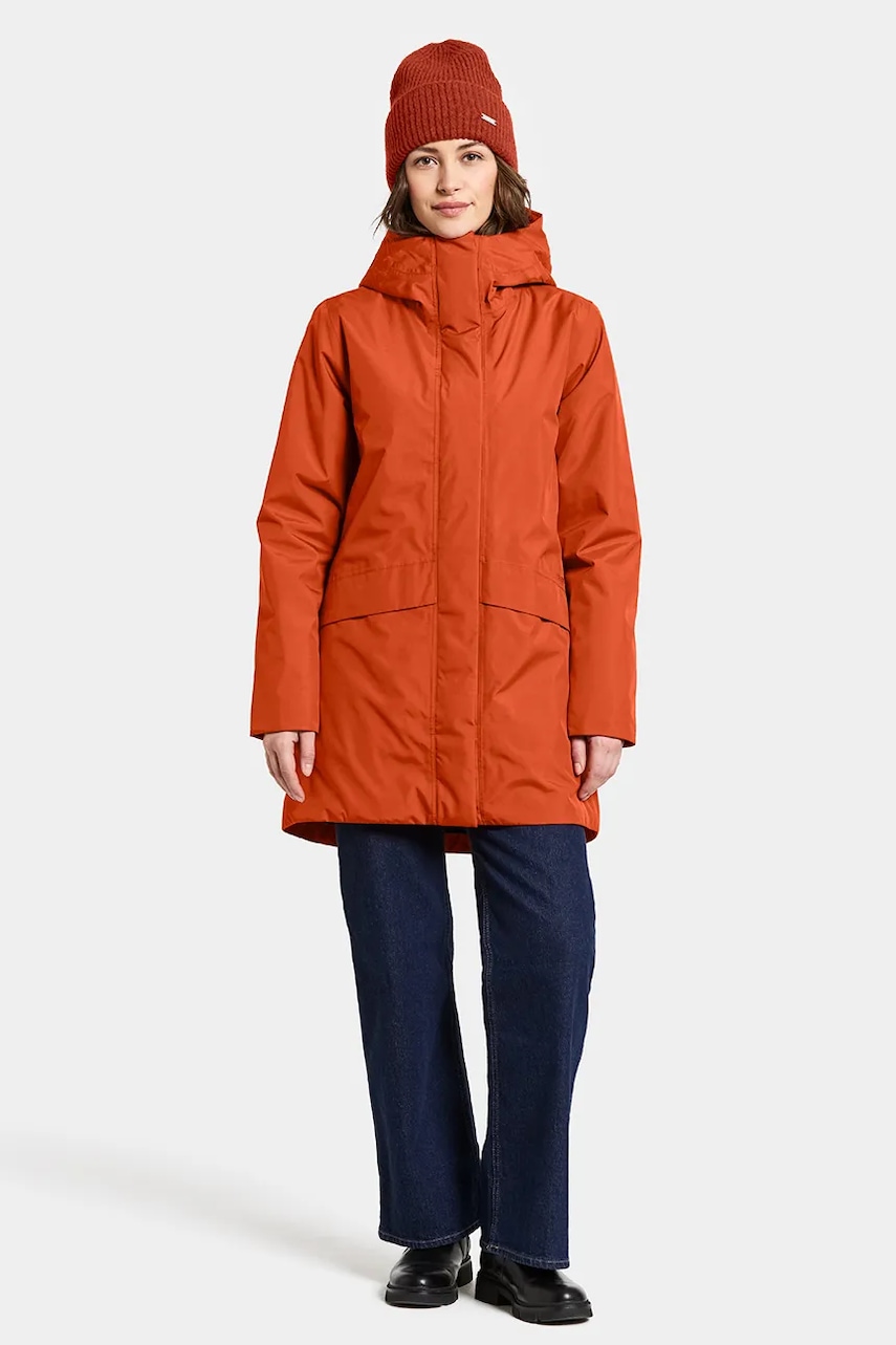 Куртка Didriksons CAJSA цвет оранжевый зимняя 505938 Куртка Didriksons CAJSA цвет оранжевый зимняя 505938