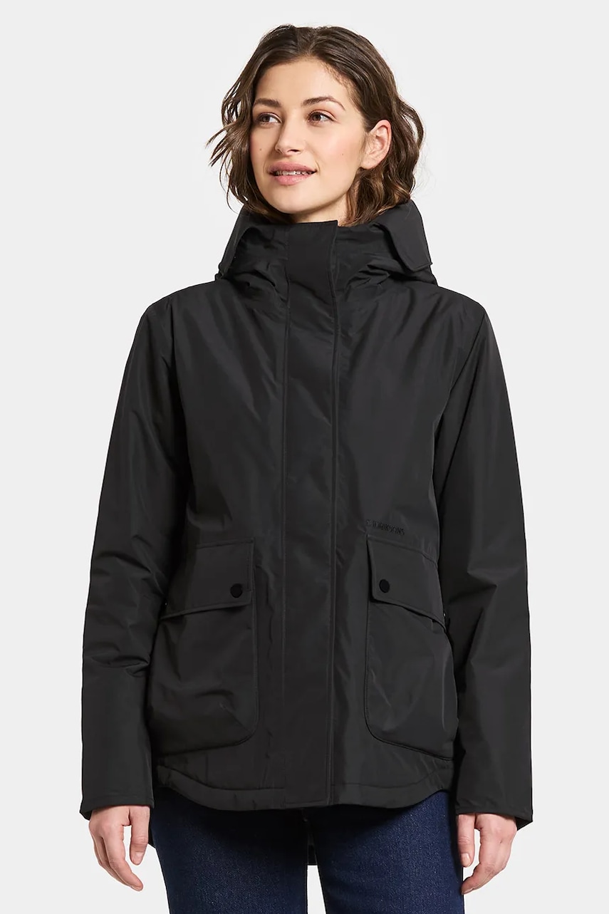Didriksons geacă DANIELLA culoarea negru, de iarnă, 505871