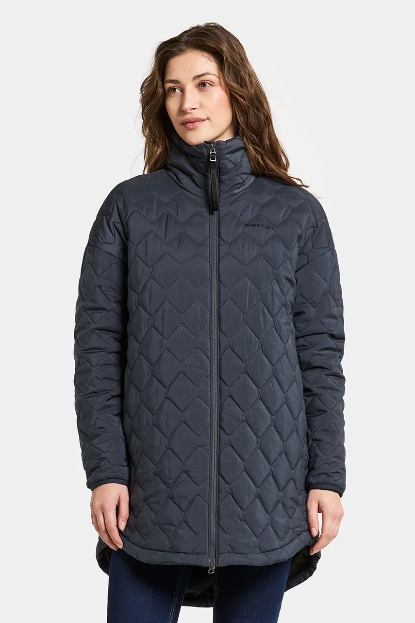 Didriksons geacă NIMA culoarea bleumarin, de tranziție, 505903