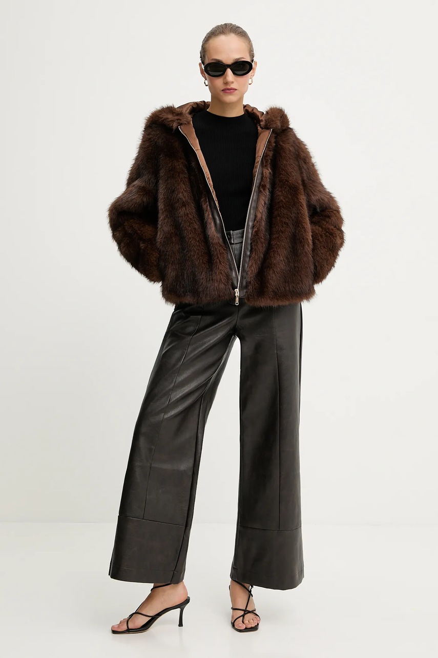 Куртка Blugirl Blumarine цвет коричневый демисезонная RF5240.E1094