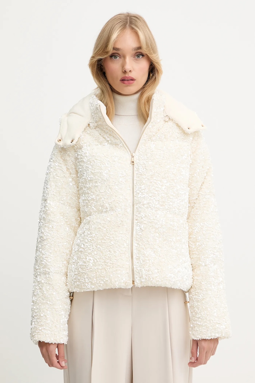 Fracomina geacă culoarea bej, de iarna, FP25WC3009O429N6