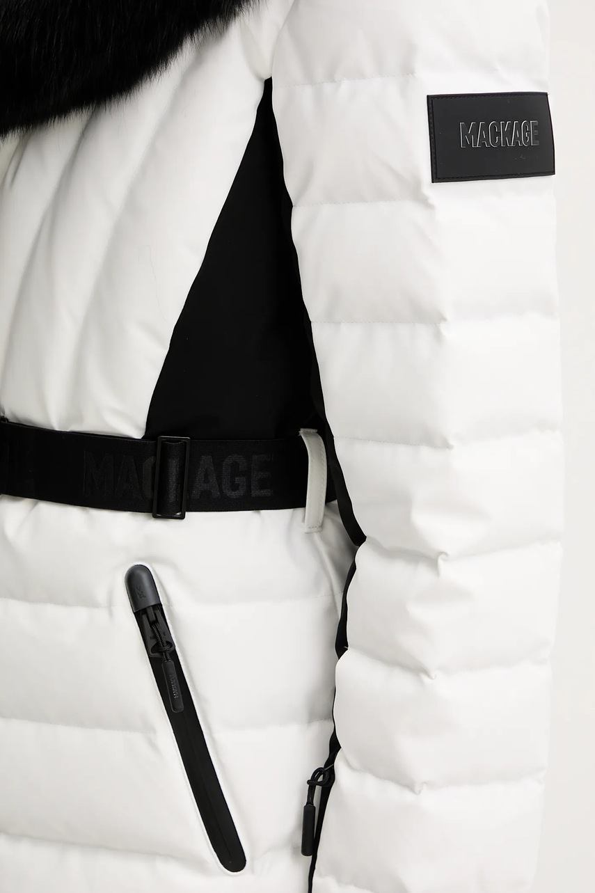 Πουπουλένιο μπουφάν για σκι MACKAGE χρώμα: άσπρο, ELITA-ZR φωτογραφία