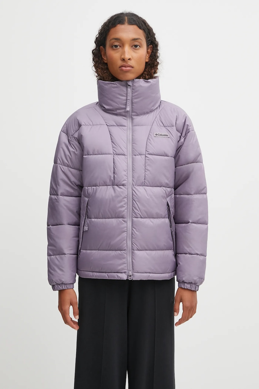 Columbia geaca Pike Lake culoarea violet, de iarna, 2133594