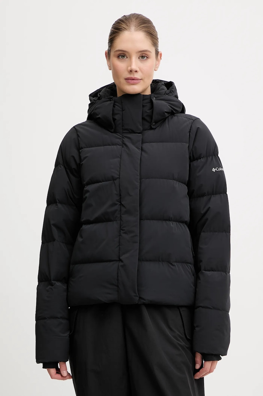 Columbia geacă de puf Amaze Puff culoarea negru, de iarnă, 2133714