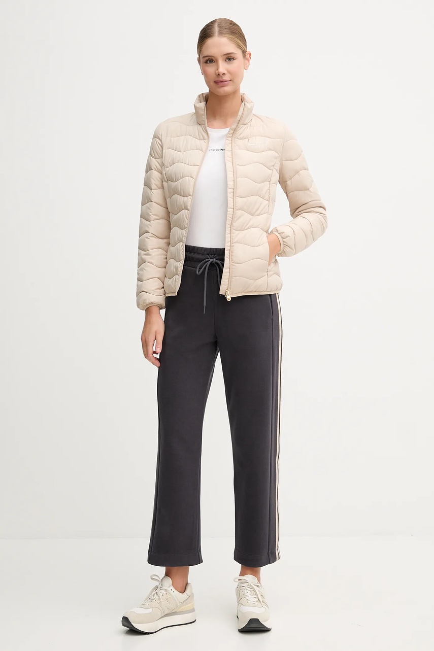 Куртка EA7 Emporio Armani цвет бежевый демисезонная TNF8Z.8NTB21